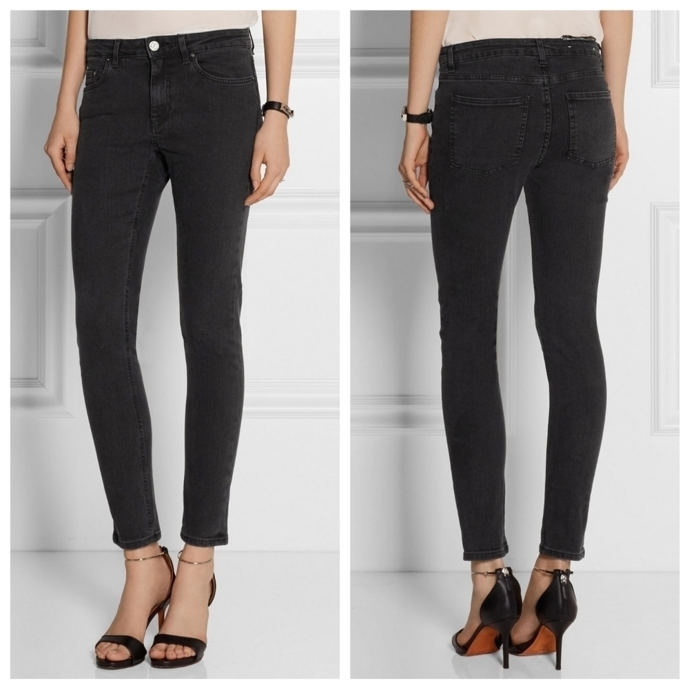 ACNE Studios SKIN 5 Used Black Skinny Jeans 24